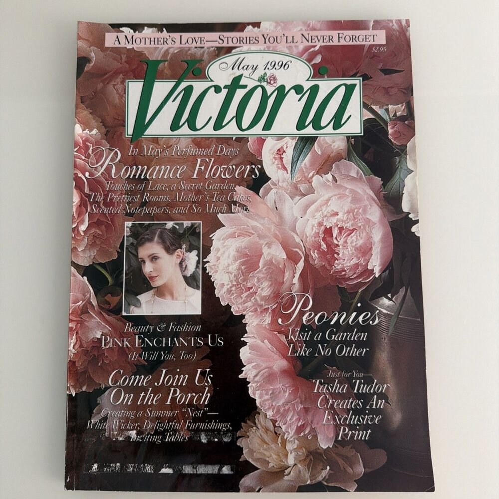 Vintage Victoria Magazine May 1996 Vol. 10 No. 5 Mothers Day